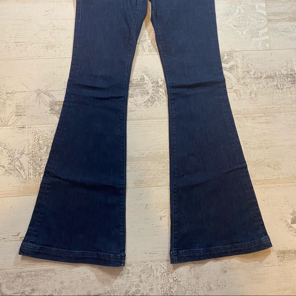True Religion Dark Blue Flare Jeans - Picture 3 of 7